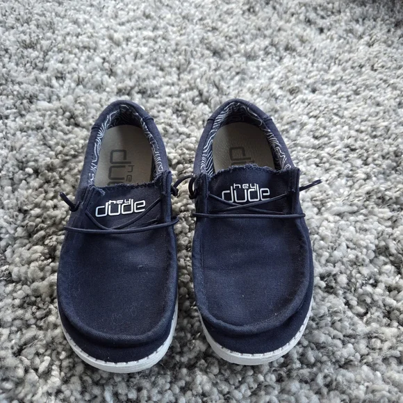 Hey Dude Navy Blue Casual Shoes - Picture 5 of 7
